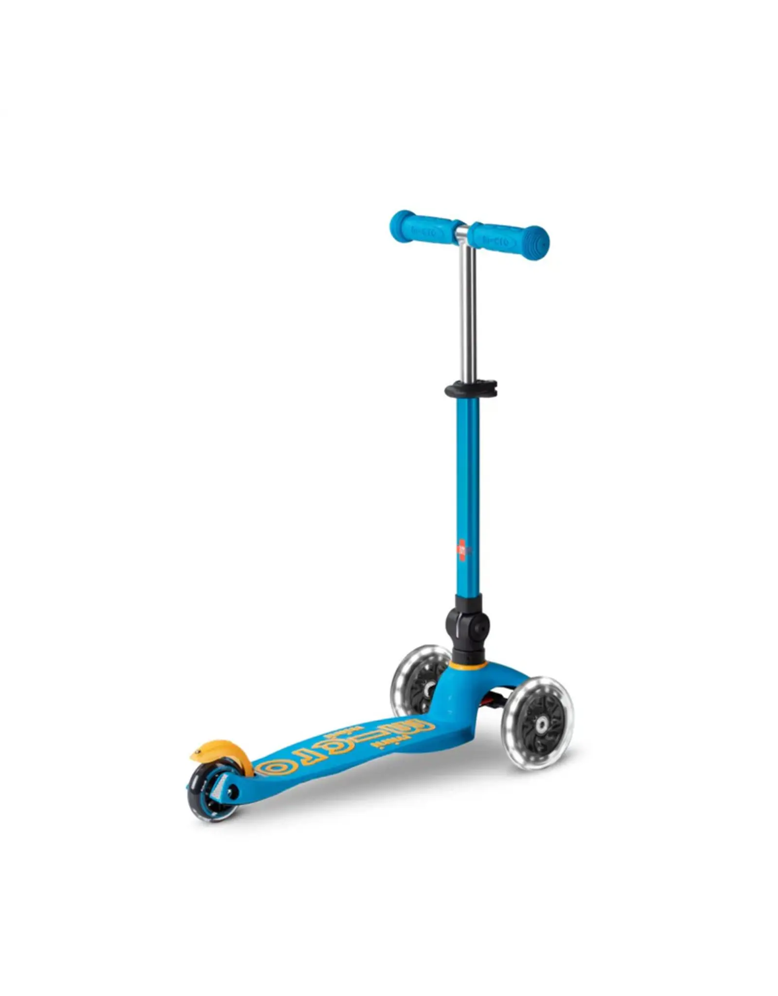 Micro Micro Mini LED Foldable Scooter - Ocean Blue