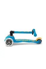 Micro Micro Mini LED Foldable Scooter - Ocean Blue