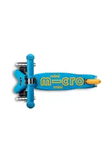 Micro Micro Mini LED Foldable Scooter - Ocean Blue