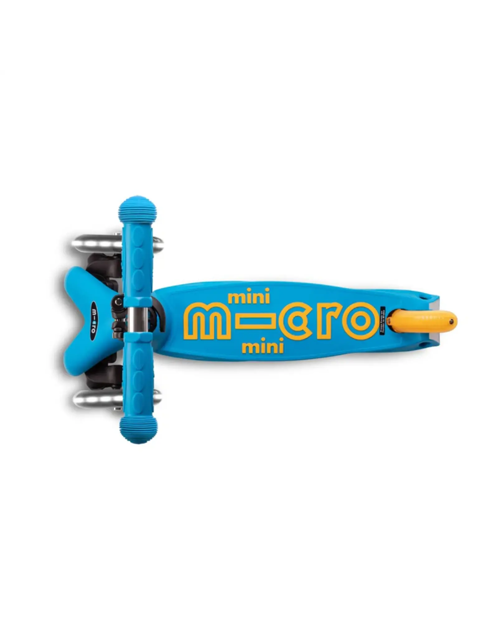 Micro Micro Mini LED Foldable Scooter - Ocean Blue