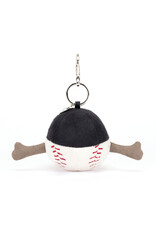 Jellycat Amuseables Sports Baseball Bag Charm