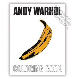 Galison Andy Warhol Coloring Book