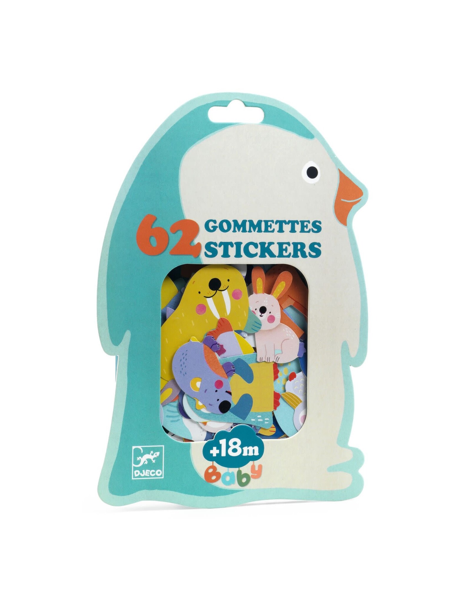 Djeco Ice Field Animal Stickers