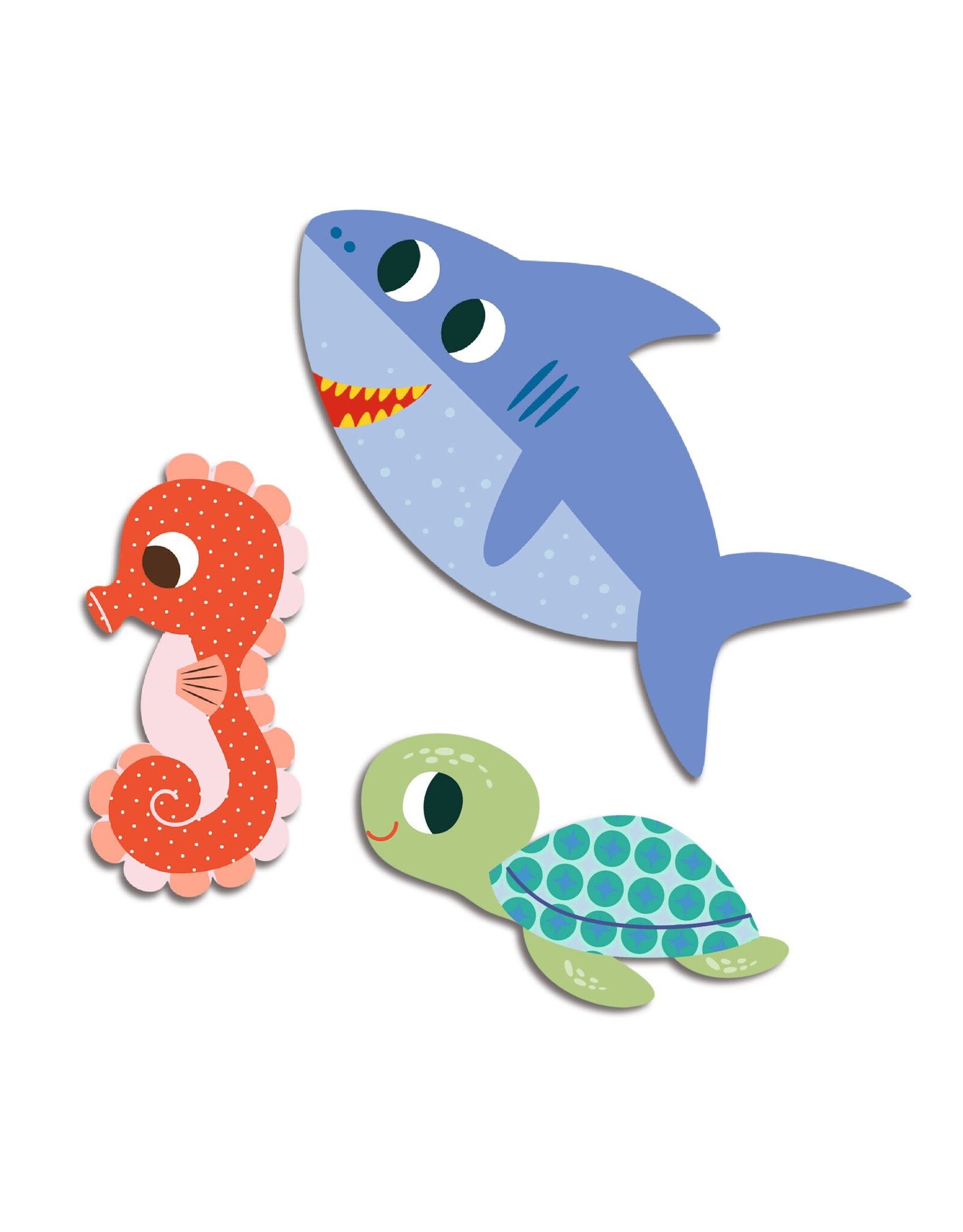 Djeco Sea Animal Stickers