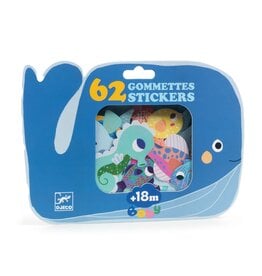 Djeco Sea Animal Stickers