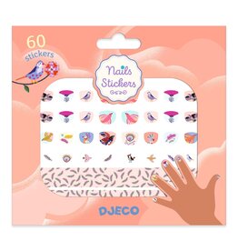 Djeco Nail Stickers - Feathers