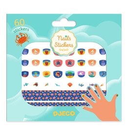 Djeco Nail Stickers - Mediterranean