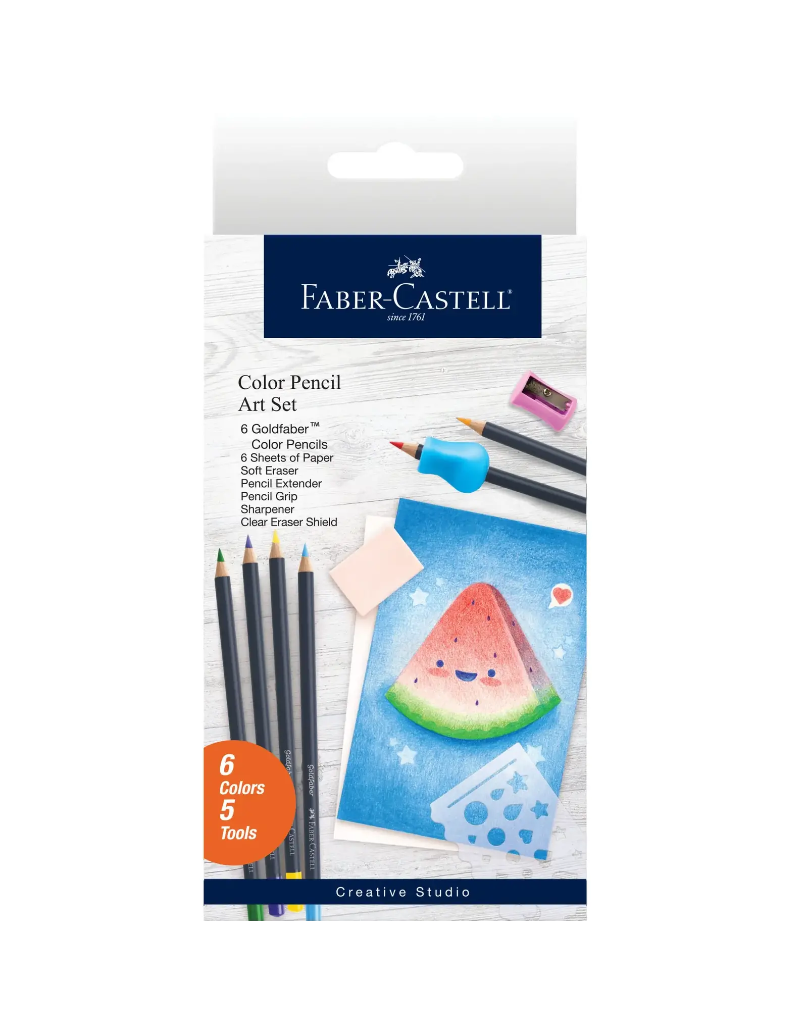 Creativity for Kids Goldfaber Color Pencil Art Set