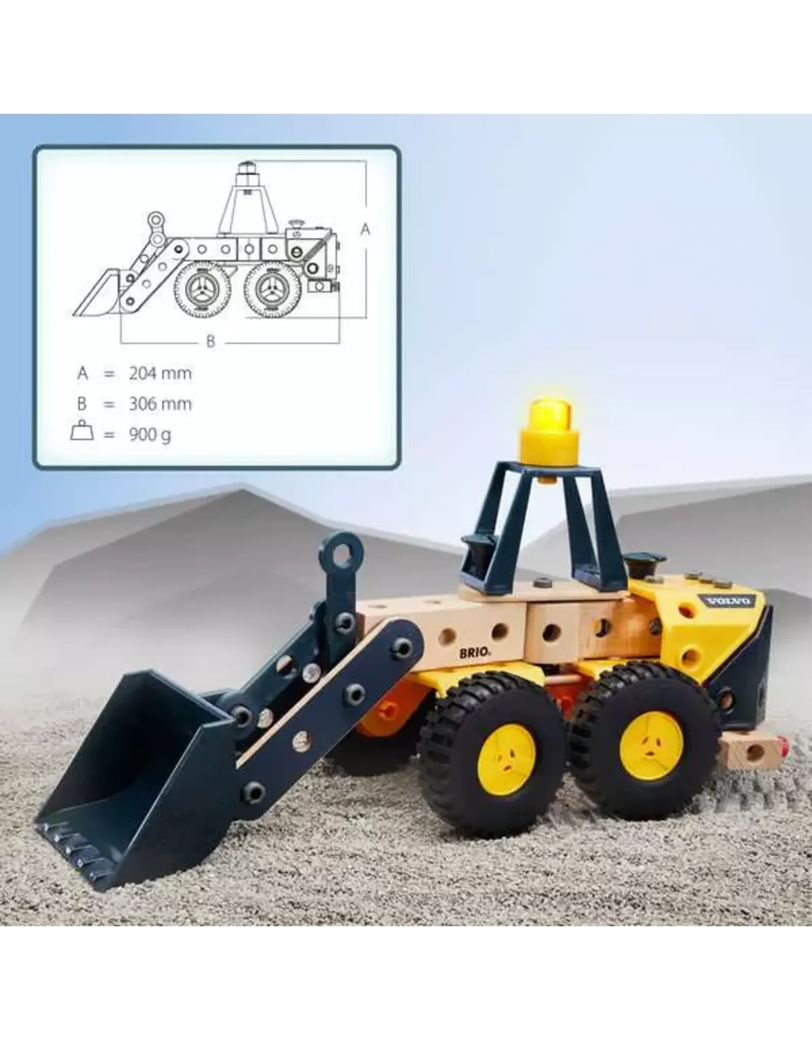 Brio Builder Volvo Wheel Loader