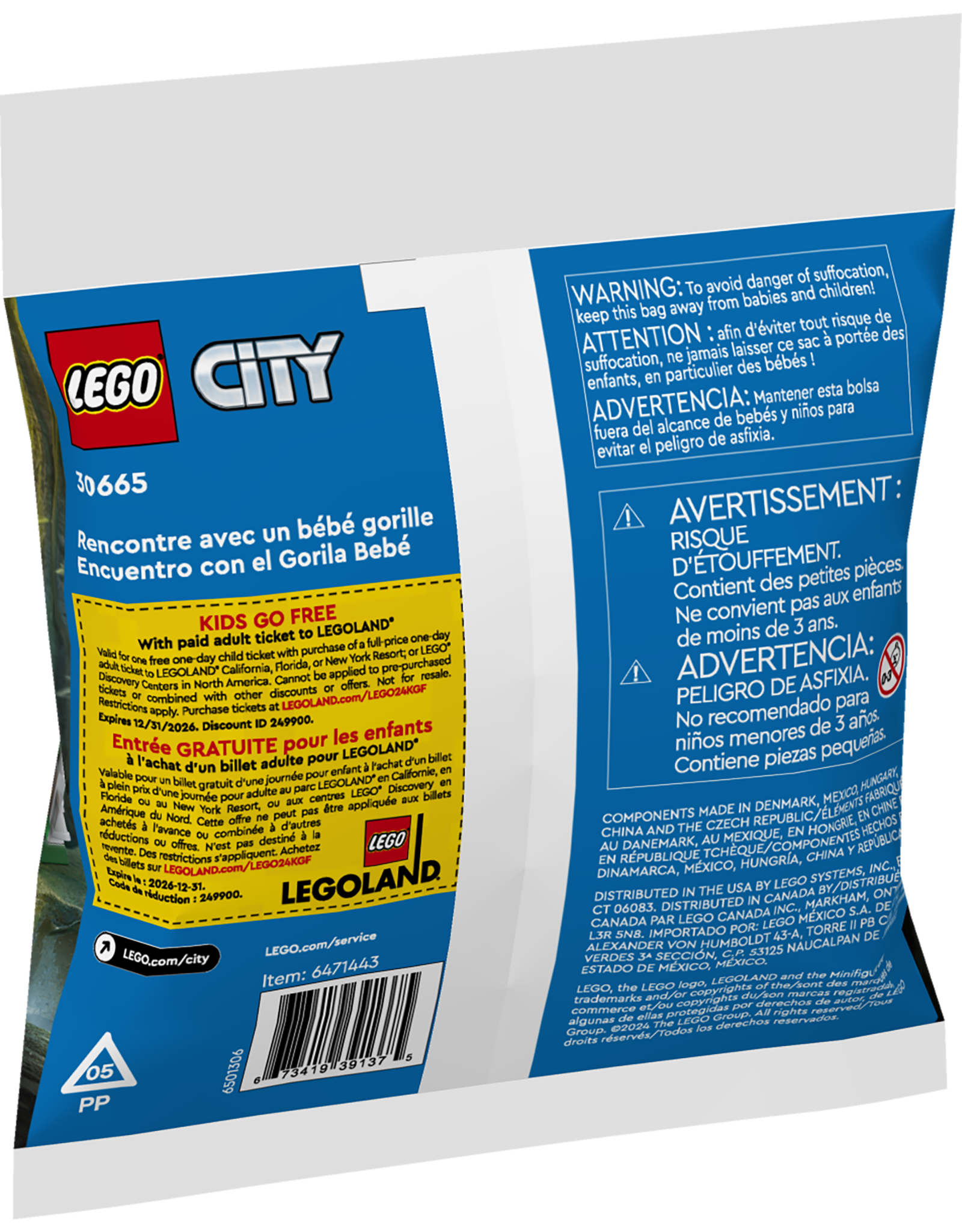 LEGO City 30665 Baby Gorilla Encounter