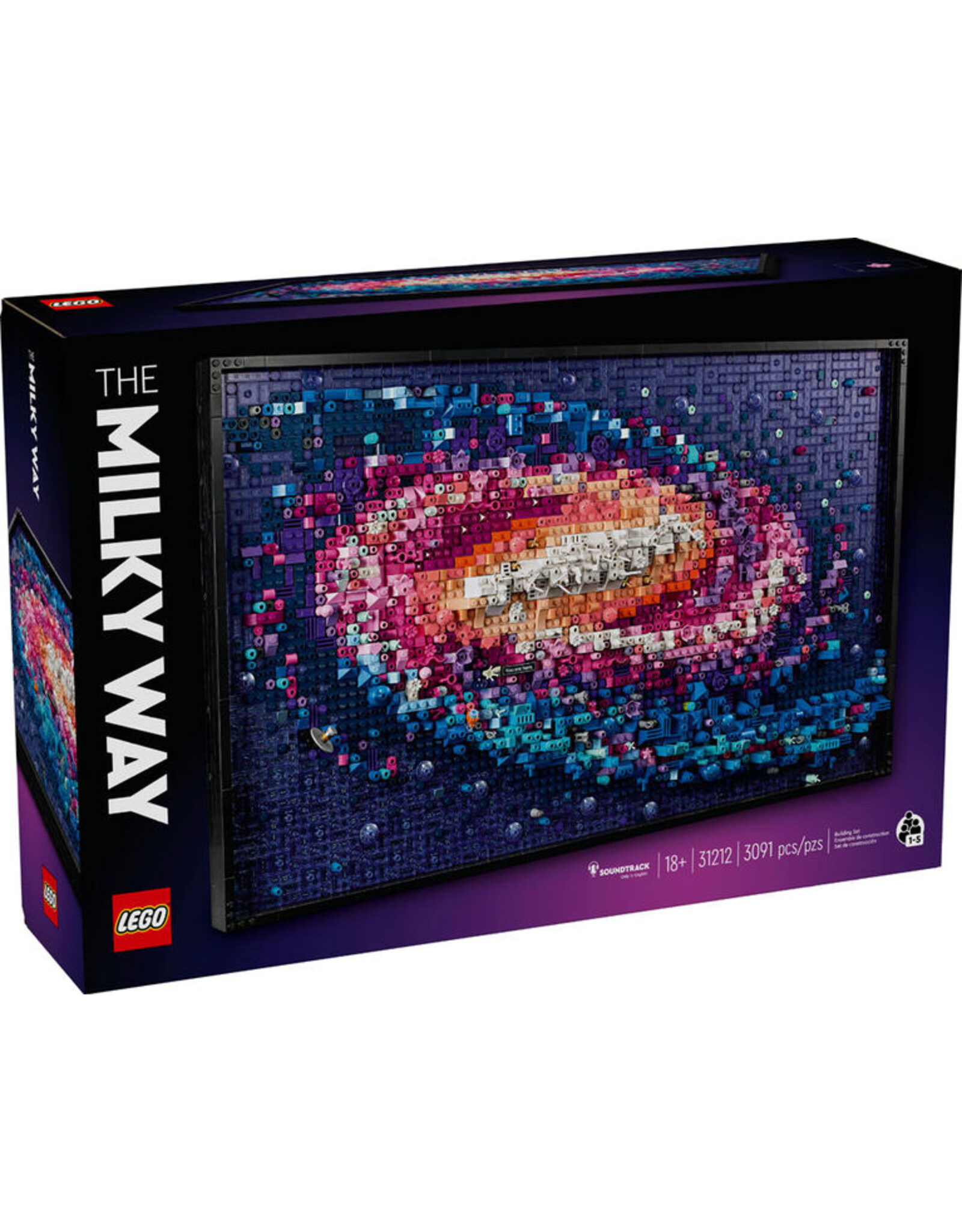 LEGO ART 31212  The Milky Way Galaxy