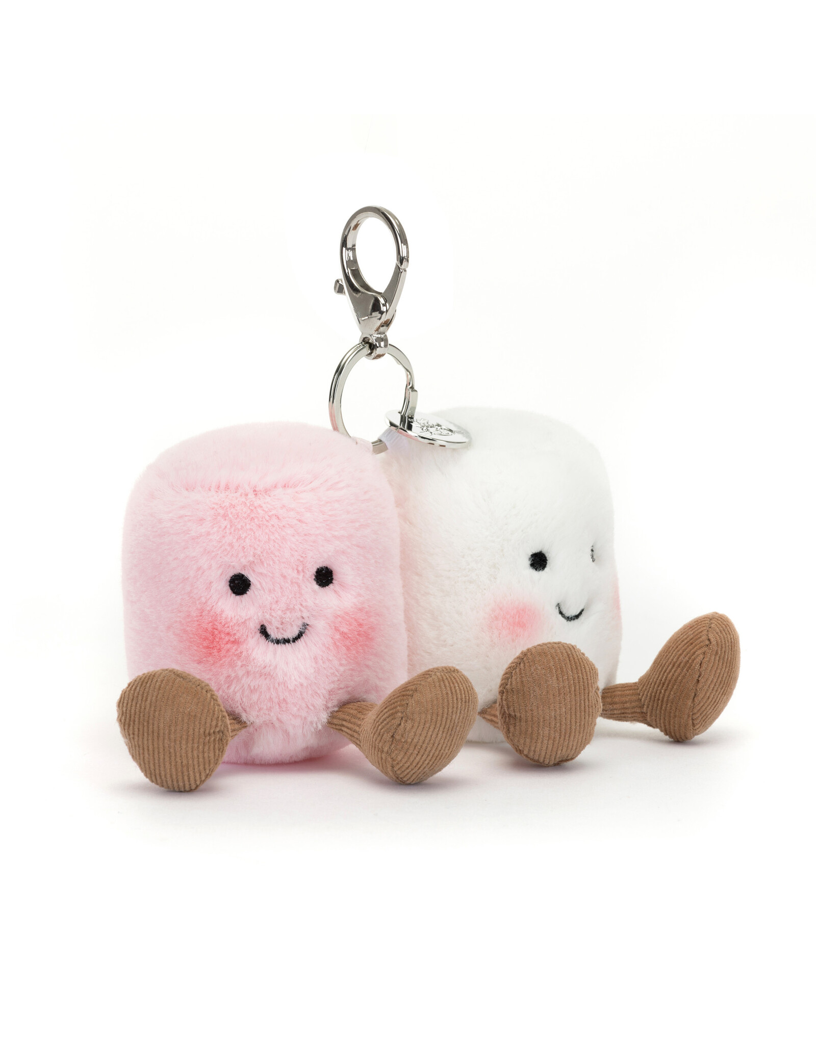 Jellycat Amuseables Pair of Marshmallows Bag Charm