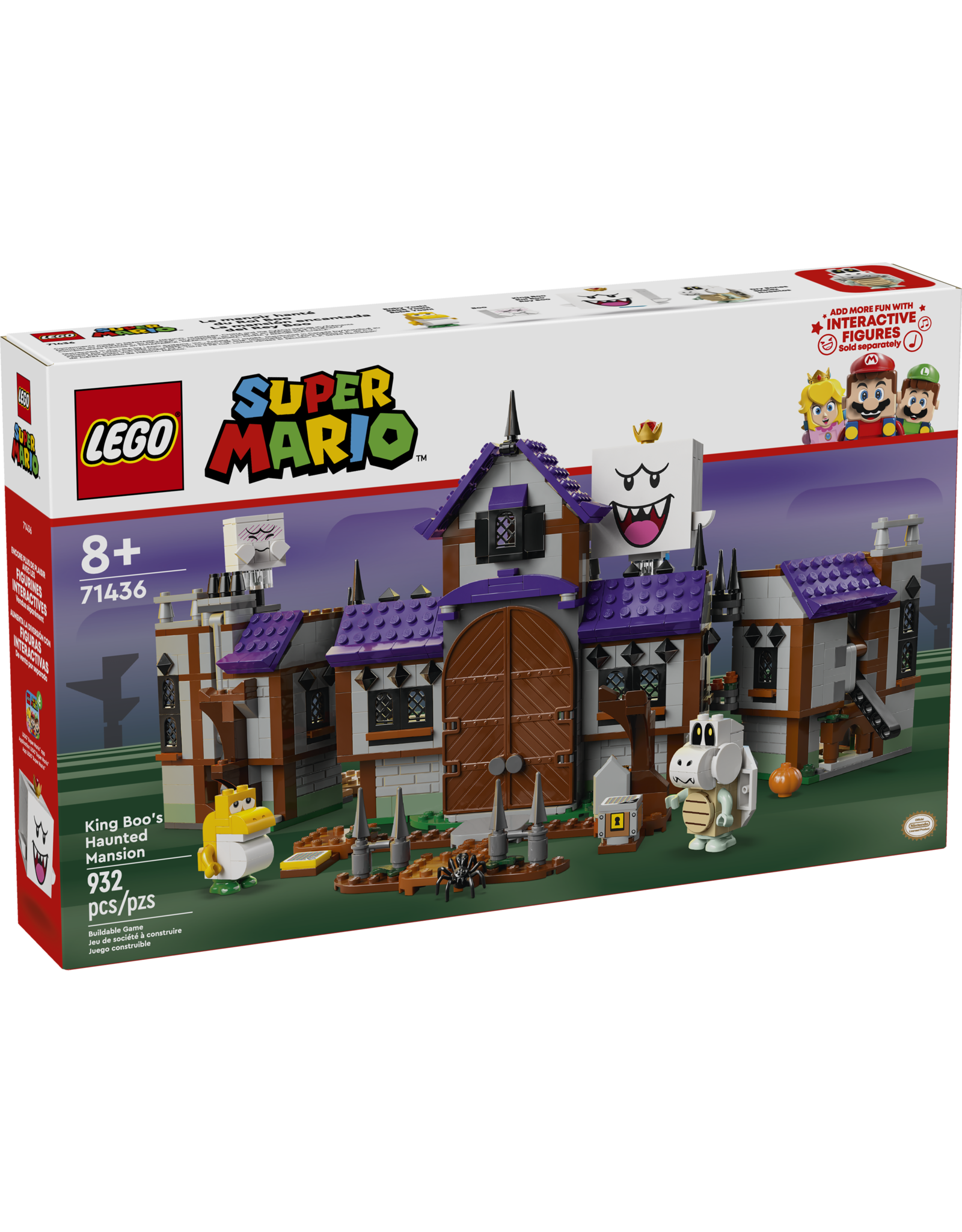 Lego super mario king boo set sale