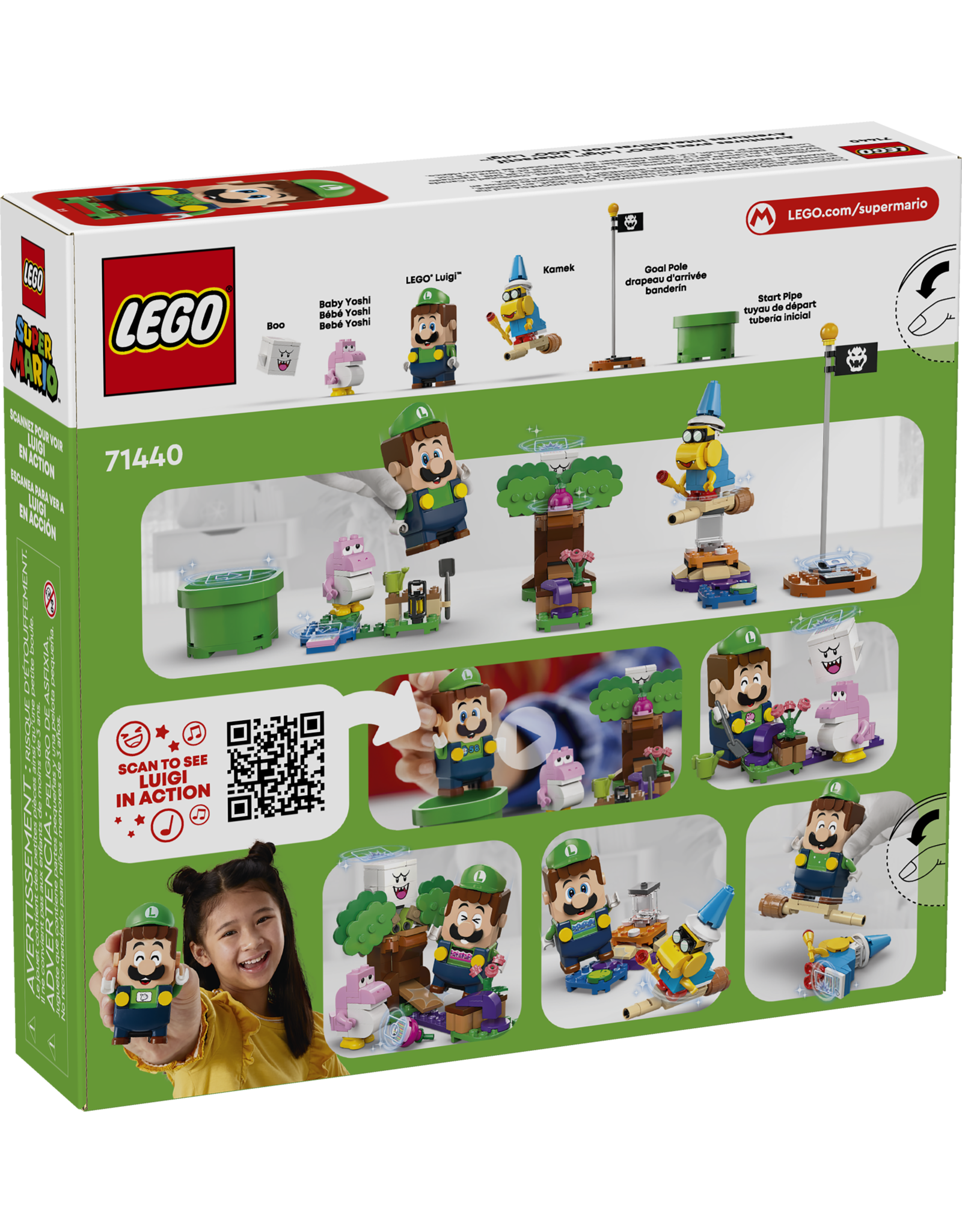 LEGO Super Mario 71440 Adventures with Interactive LEGO® Luigi™