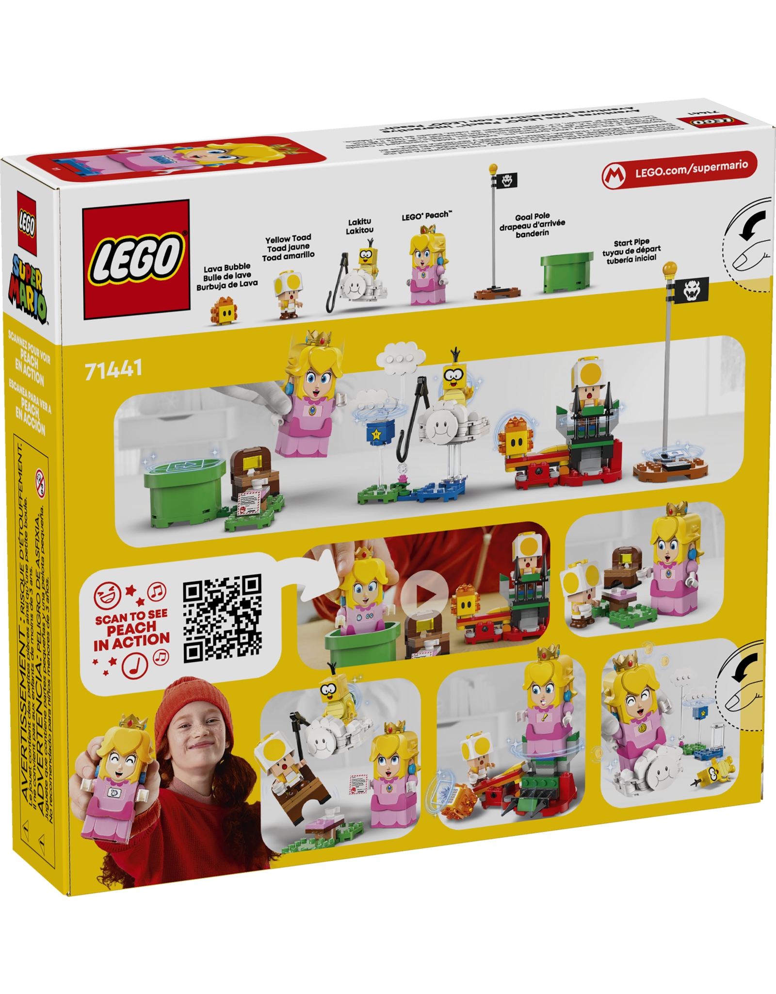LEGO Super Mario 71441 Adventures with Interactive LEGO® Peach™