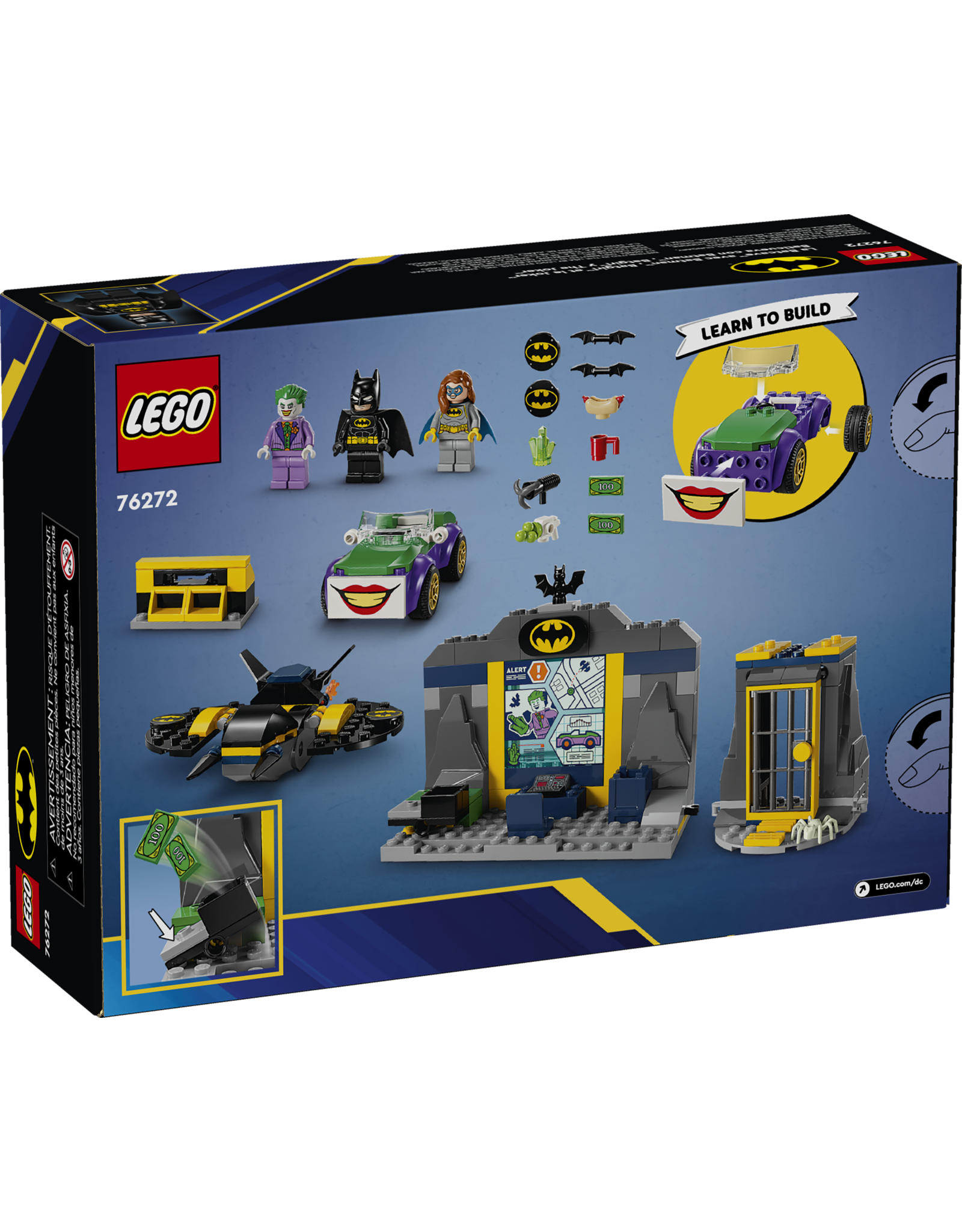 LEGO Super Heroes DC 76272 The Batcave with Batman™, Batgirl™ and The Joker™