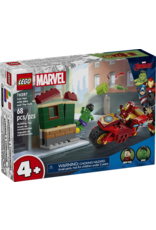 LEGO Super Heroes Marvel 76287 Iron Man with Bike and The Hulk