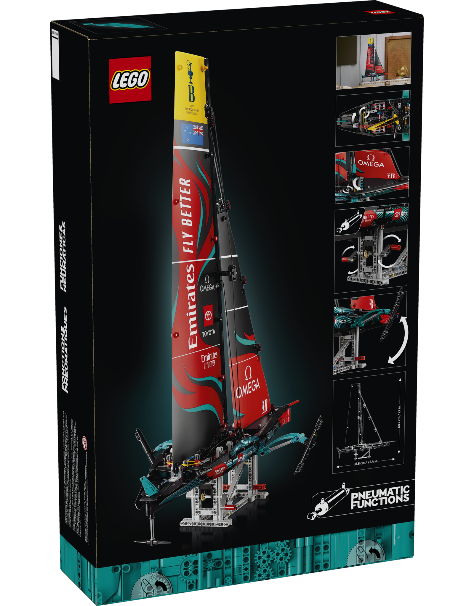 LEGO Technic 42174 Emirates Team New Zealand AC75