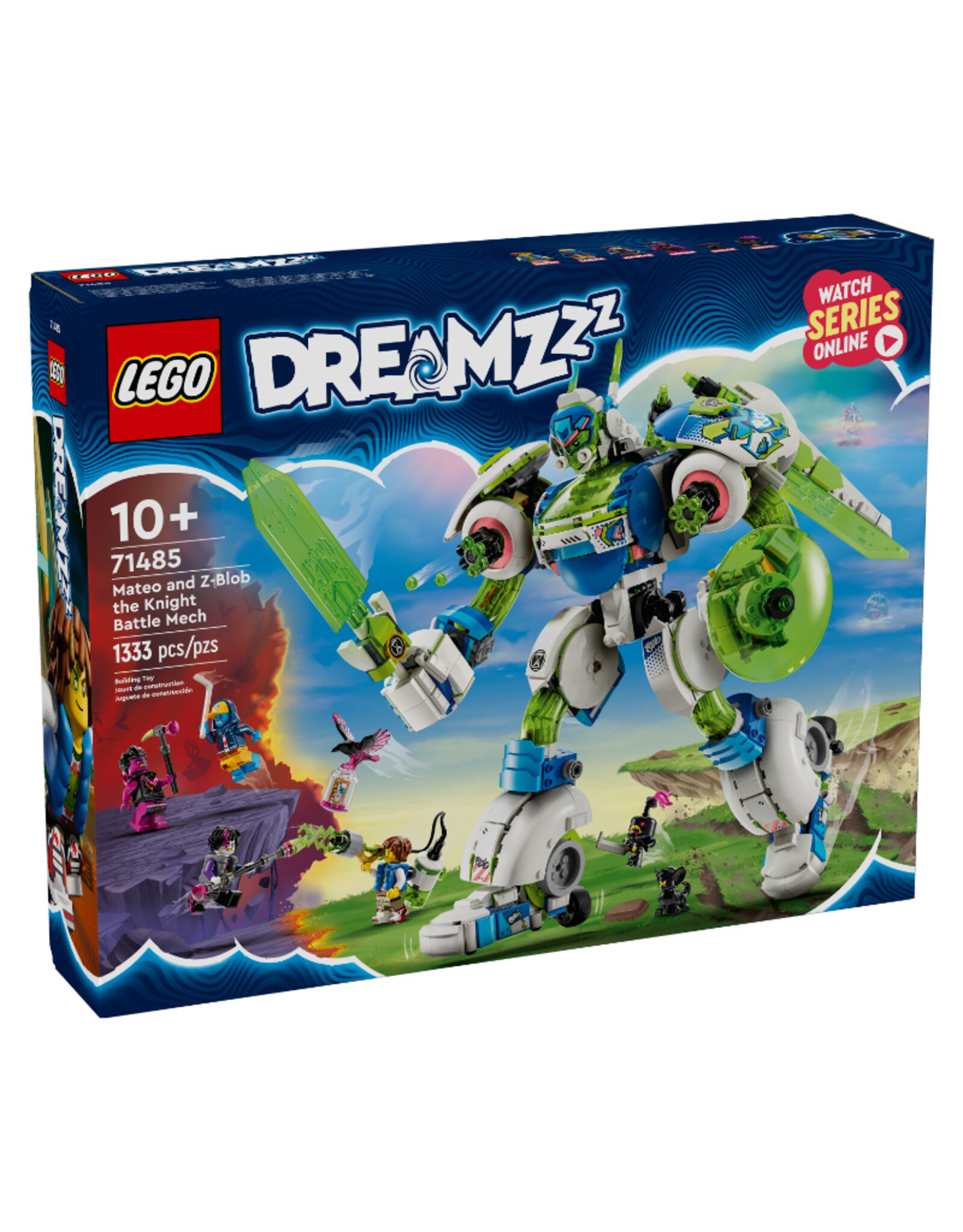 LEGO Dreamzzz 71485 Mateo and Z-Blob the Knight Battle Mech