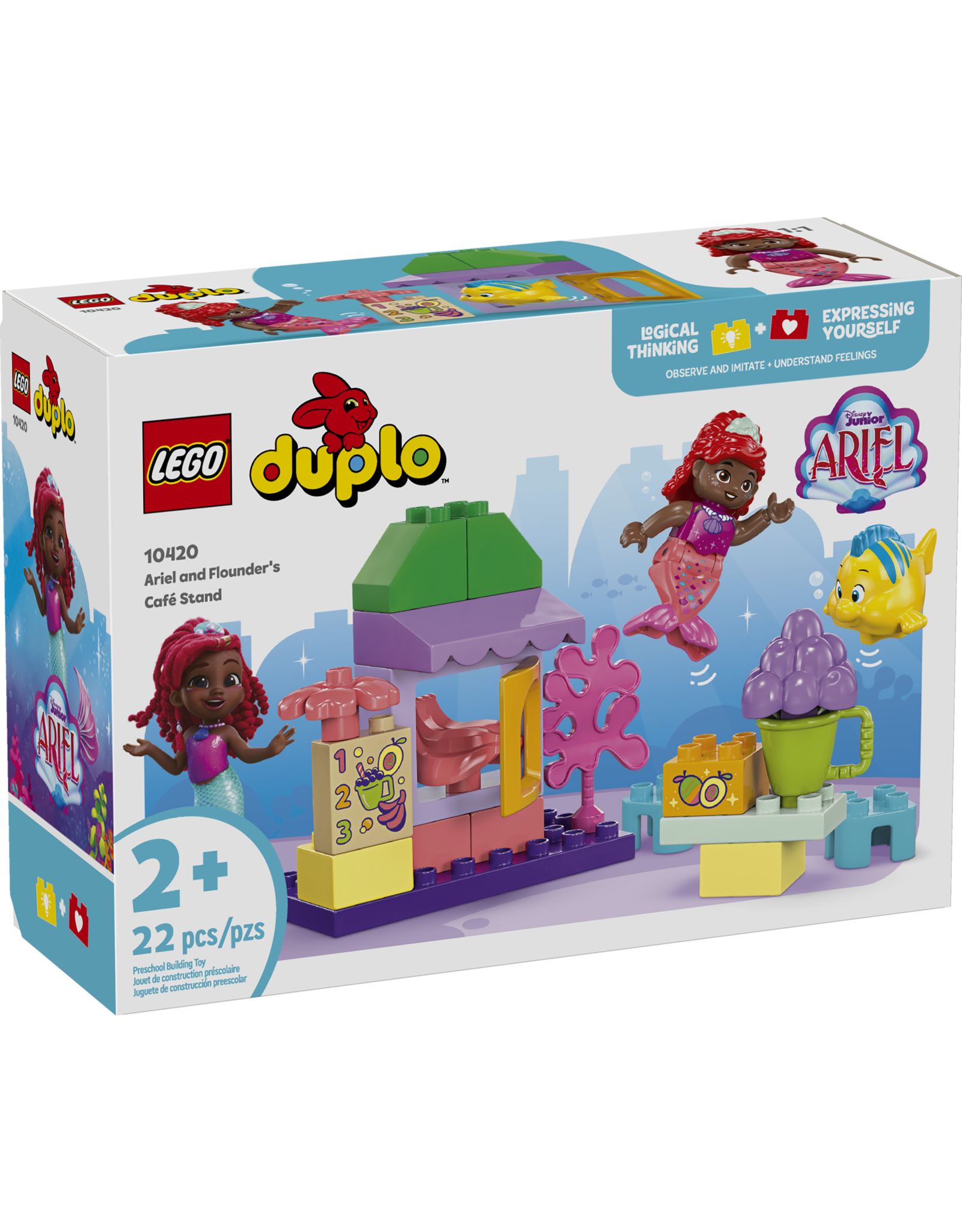 LEGO DUPLO Disney 10420 Ariel and Flounder's Café Stand