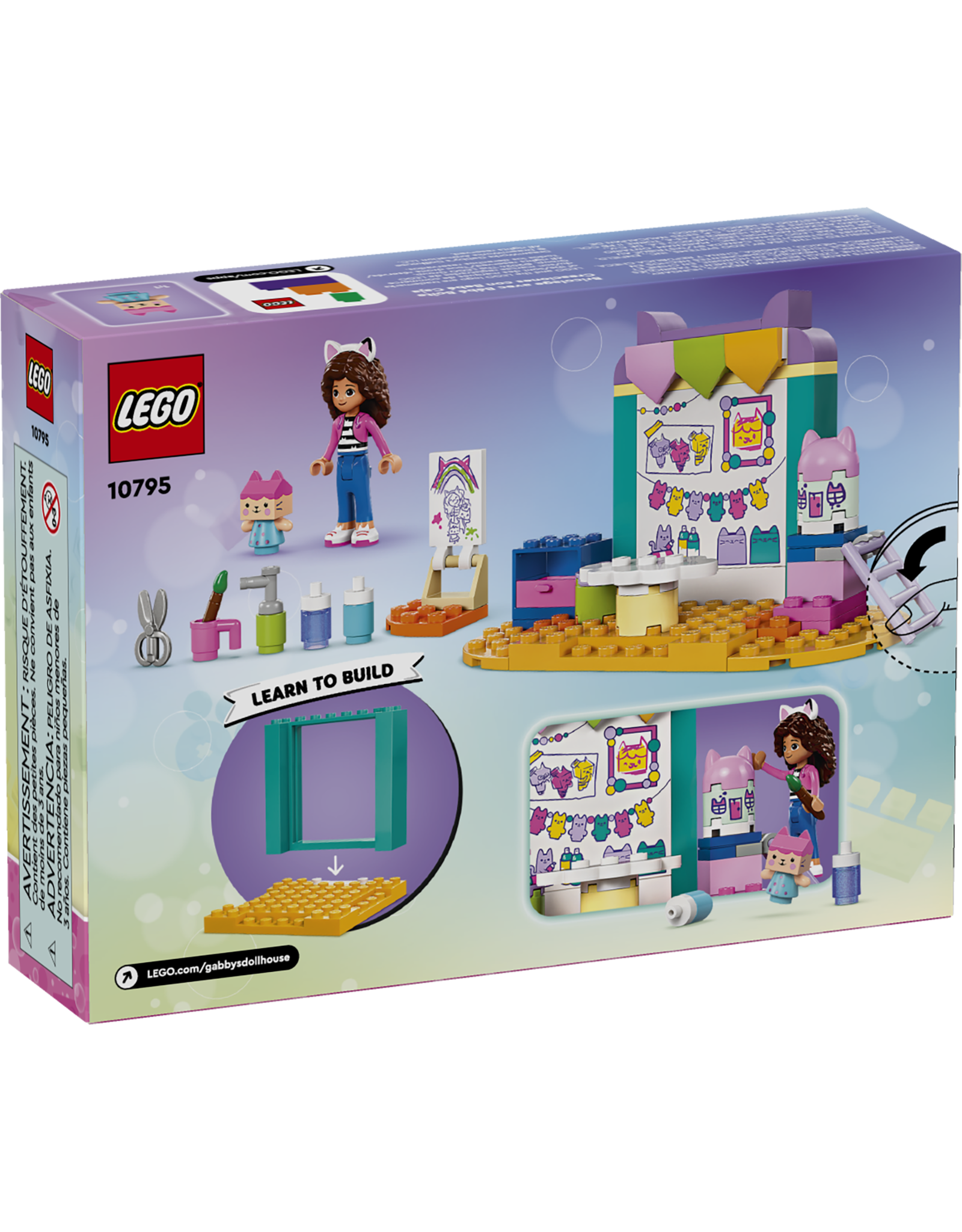 LEGO Gabby's Dollhouse 10795 Crafting with Baby Box