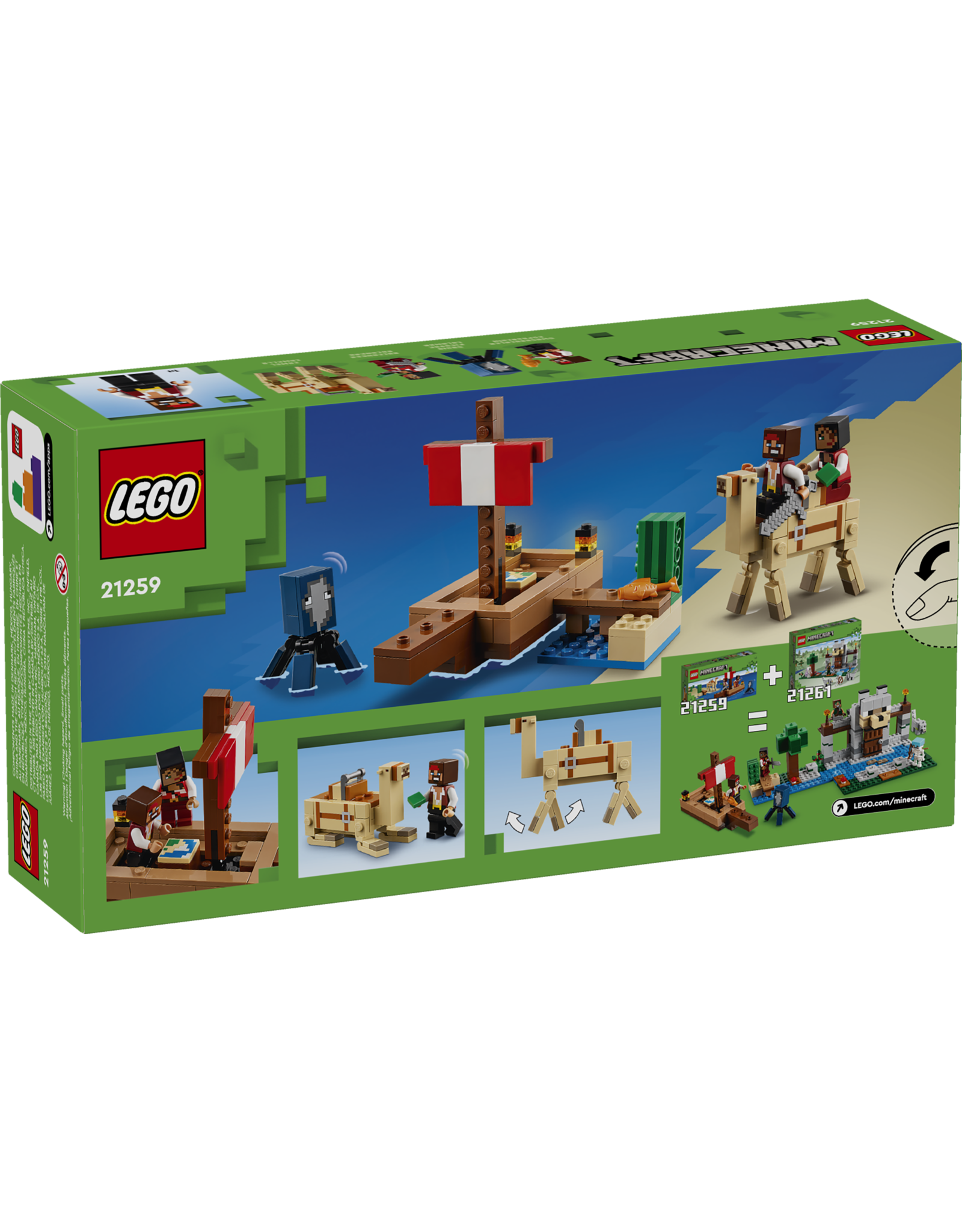 LEGO Minecraft 21259 The Pirate Ship Voyage