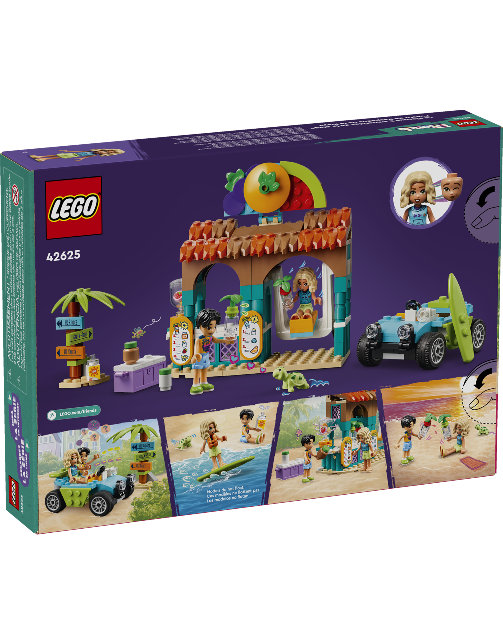 LEGO Friends 42625 Beach Smoothie Stand