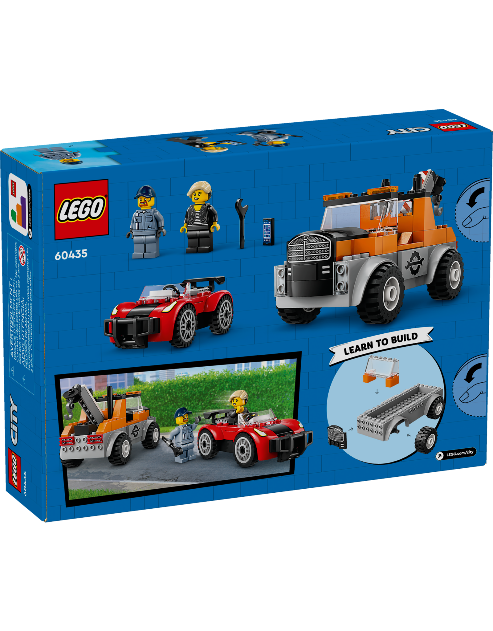 LEGO City 60435 Tow Truck and Sports Car Repair