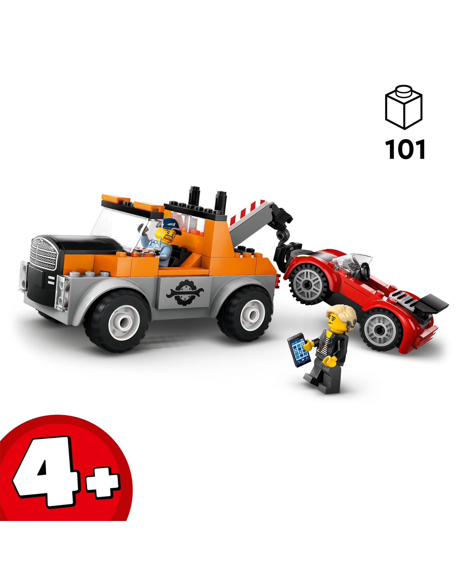 LEGO City 60435 Tow Truck and Sports Car Repair