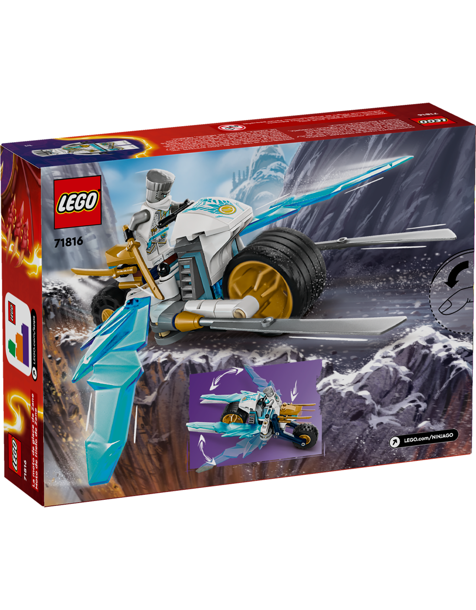 LEGO Ninjago 71816 Zane's Ice Motorcycle