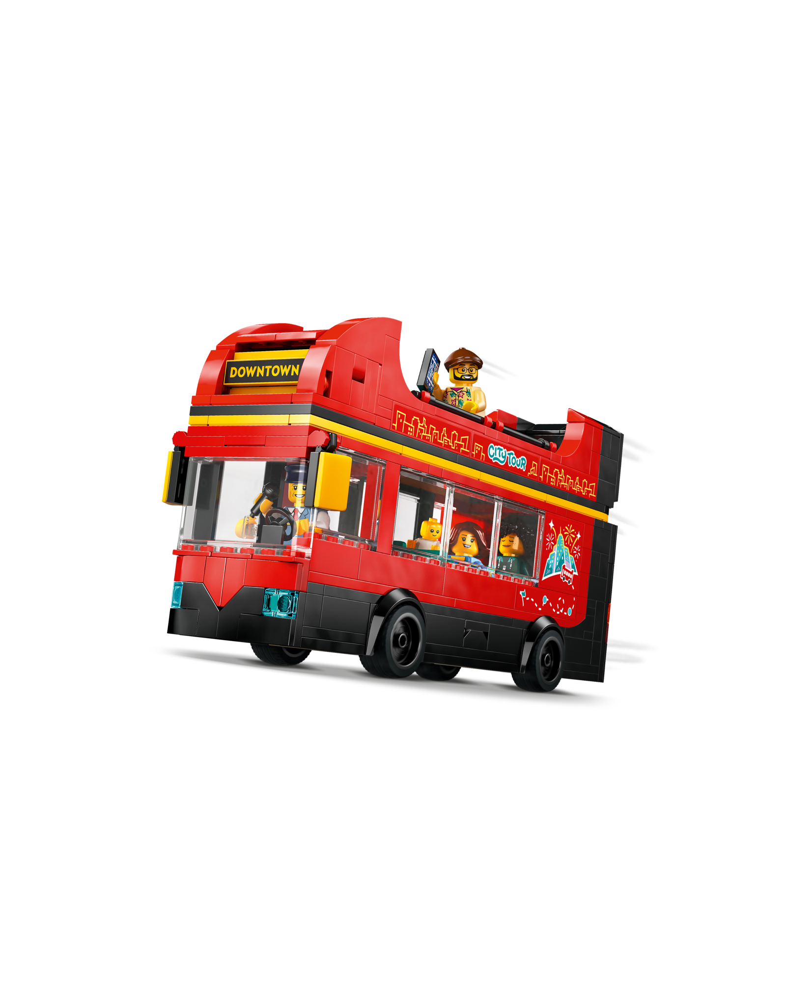 LEGO City 60407 Red Double-Decker Sightseeing Bus