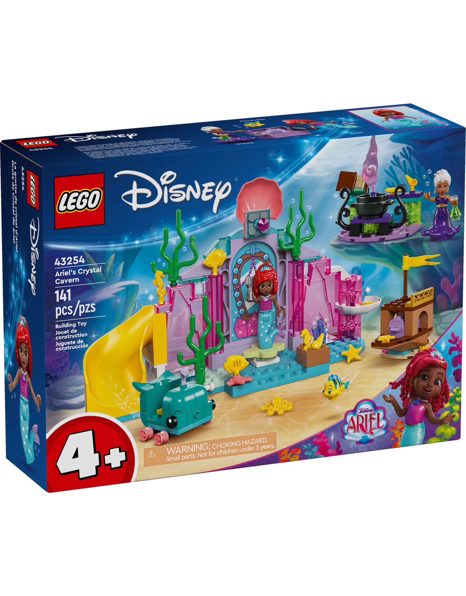 LEGO Disney 43254 Ariel's Crystal Cavern