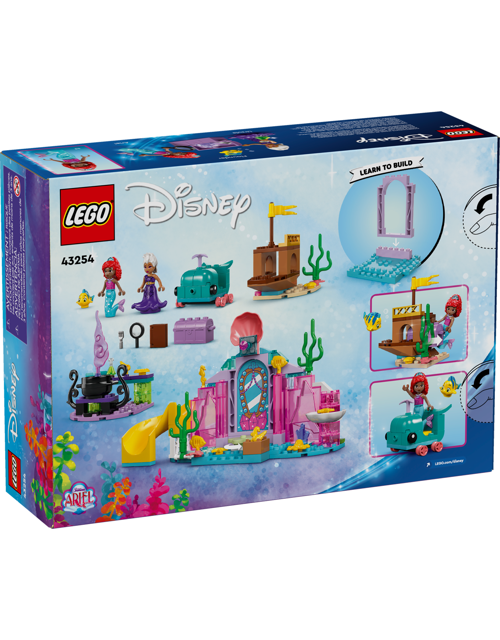 LEGO Disney 43254 Ariel's Crystal Cavern