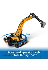 LEGO City 60420 Yellow Construction Excavator