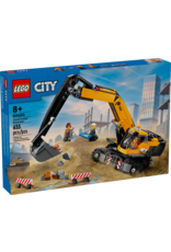 LEGO City 60420 Yellow Construction Excavator