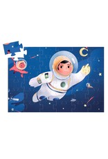 Djeco An Astronaut On the Moon 36 pcs  Silhouette Puzzle