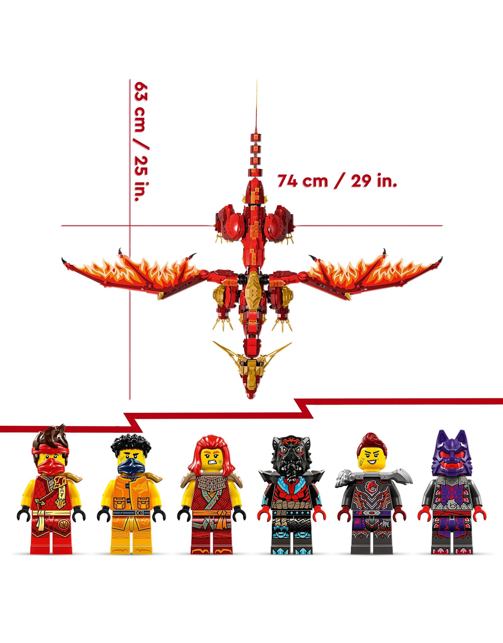 LEGO Ninago 71822 Source Dragon of Motion