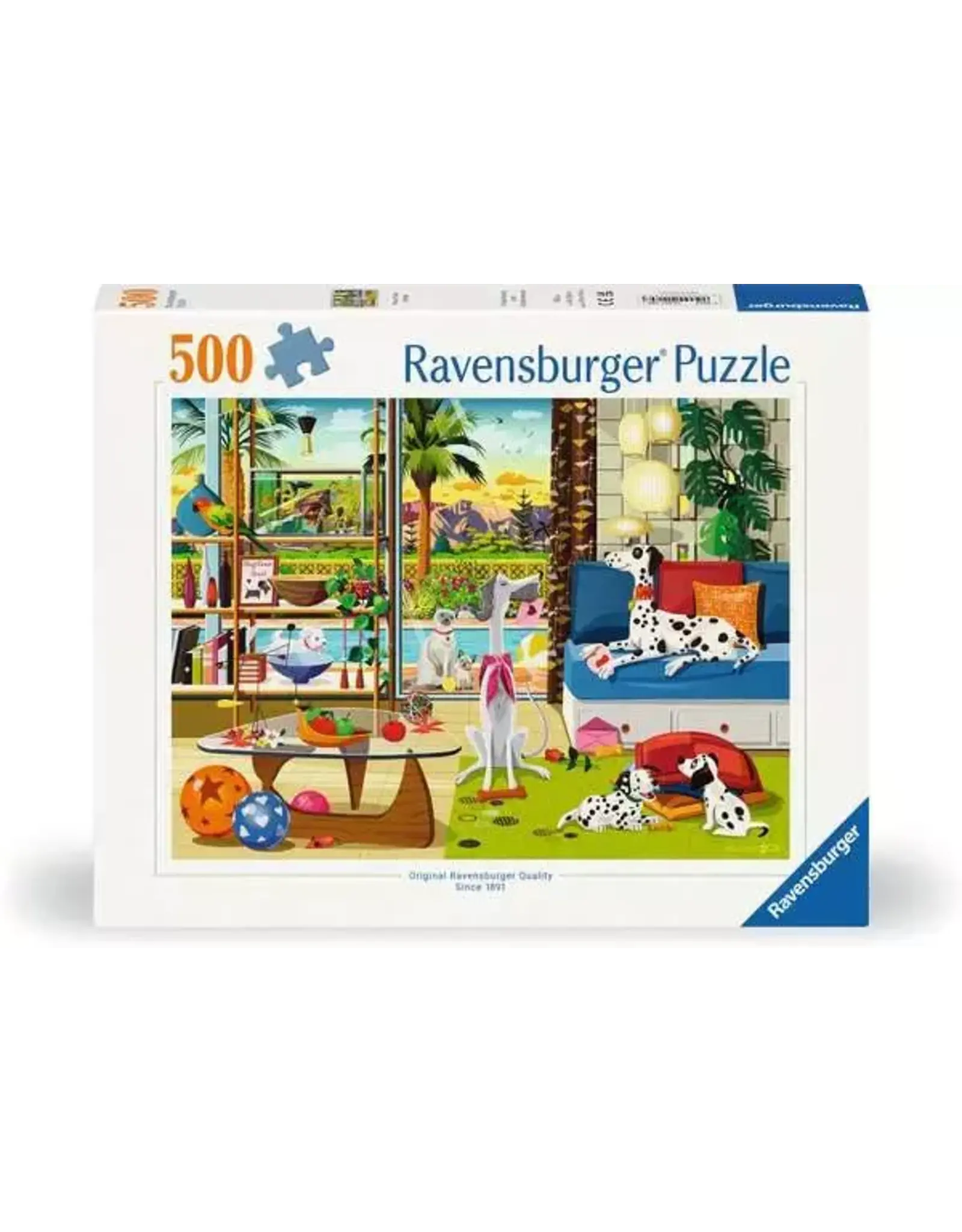 Ravensburger Pets of Palm Springs  500 Pc Puzzle (USJ)