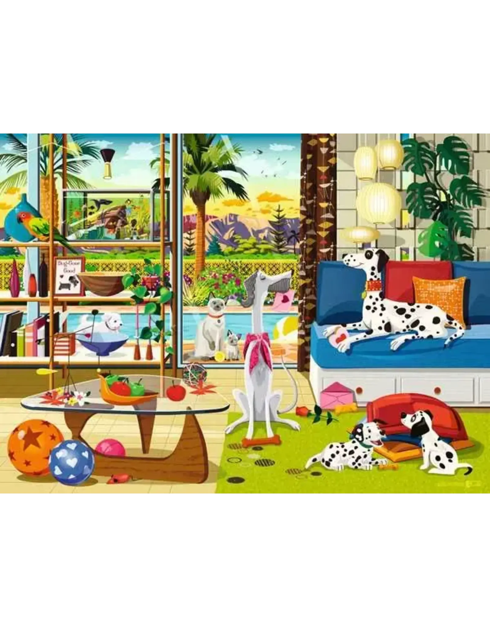 Ravensburger Pets of Palm Springs  500 Pc Puzzle (USJ)