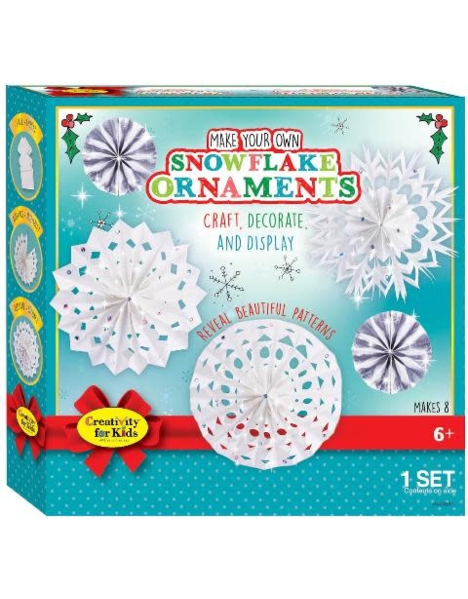 Creativity for Kids Make Your Own Snowflake Ornaments
