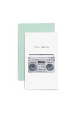 E Frances Paper You Rock Enclosure