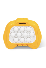 One For Fun Time Pop Light Up Push Popper Game Orange