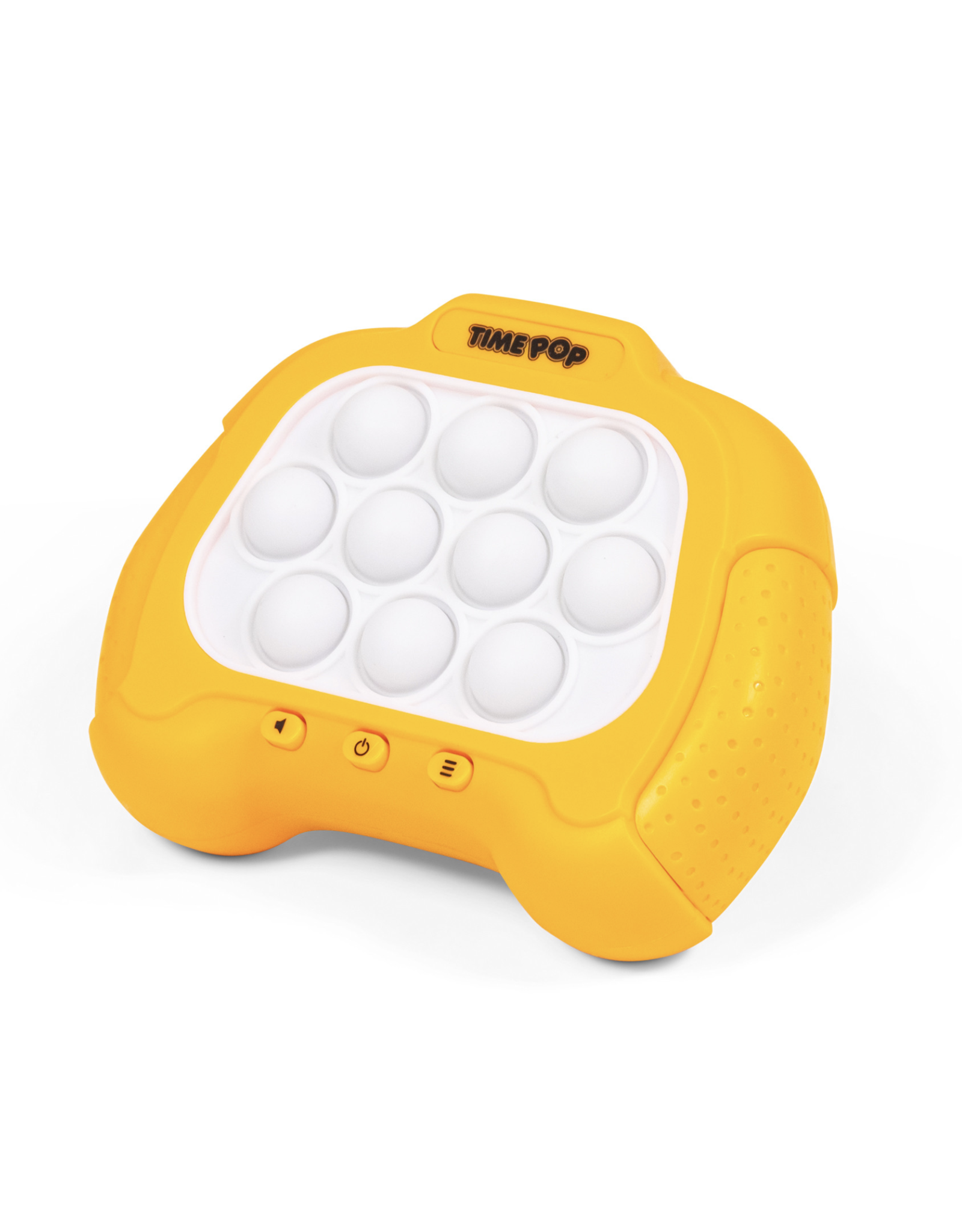One For Fun Time Pop Light Up Push Popper Game Orange