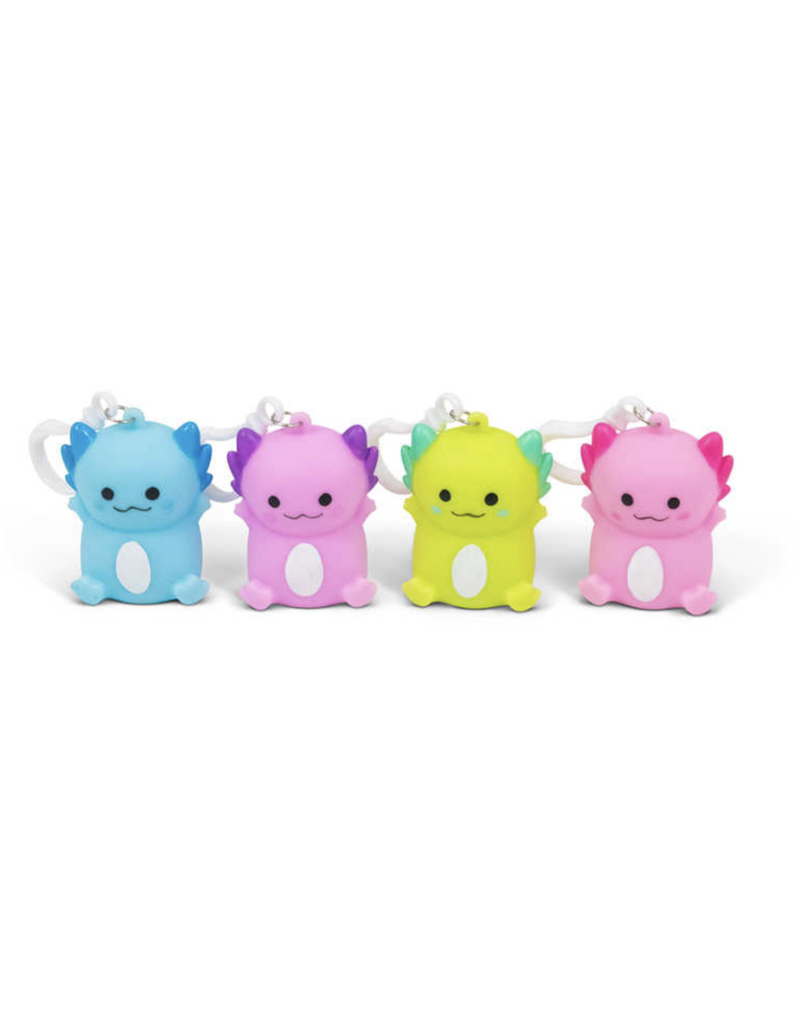 One For Fun Axolotl Light Up Keychain