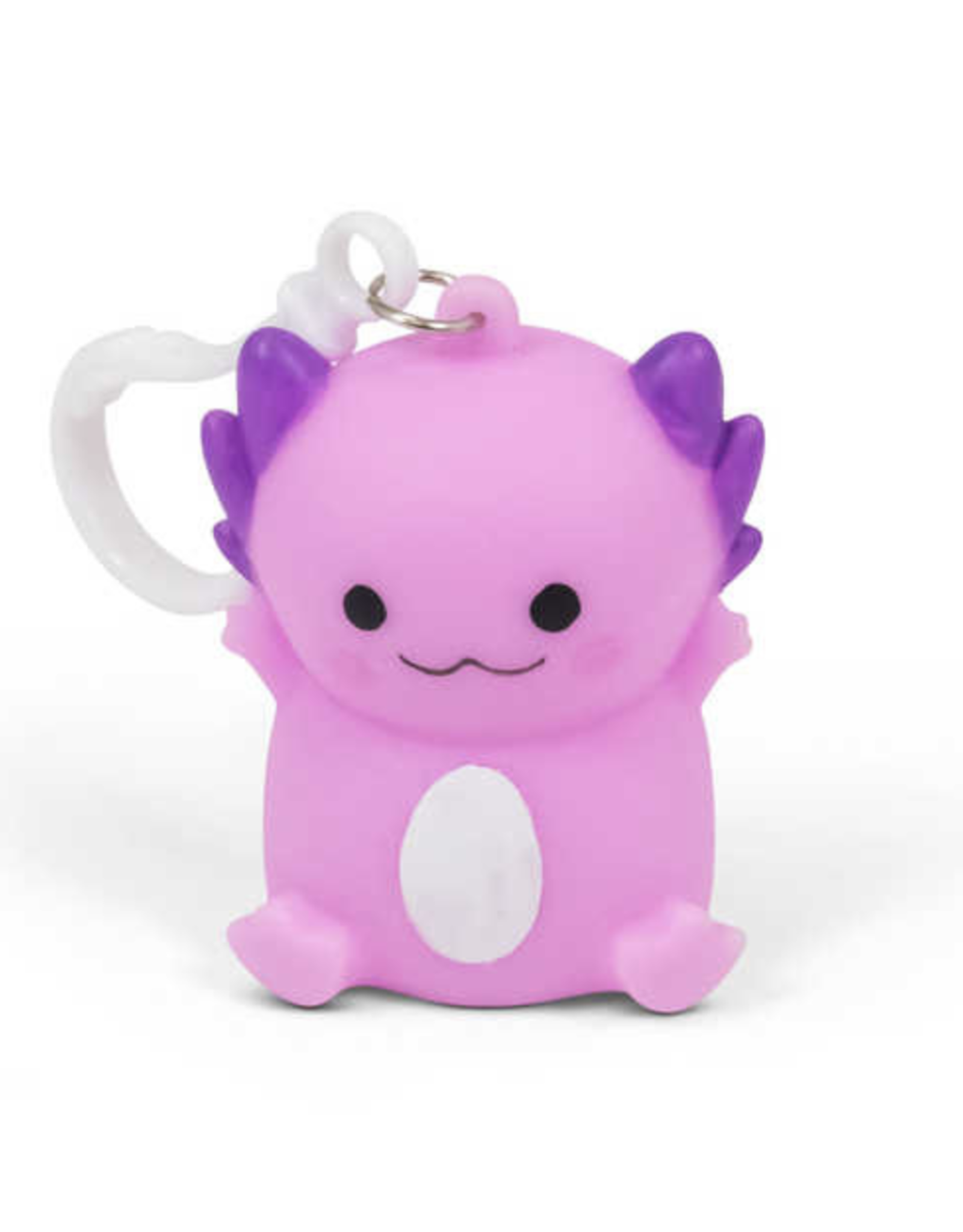 One For Fun Axolotl Light Up Keychain