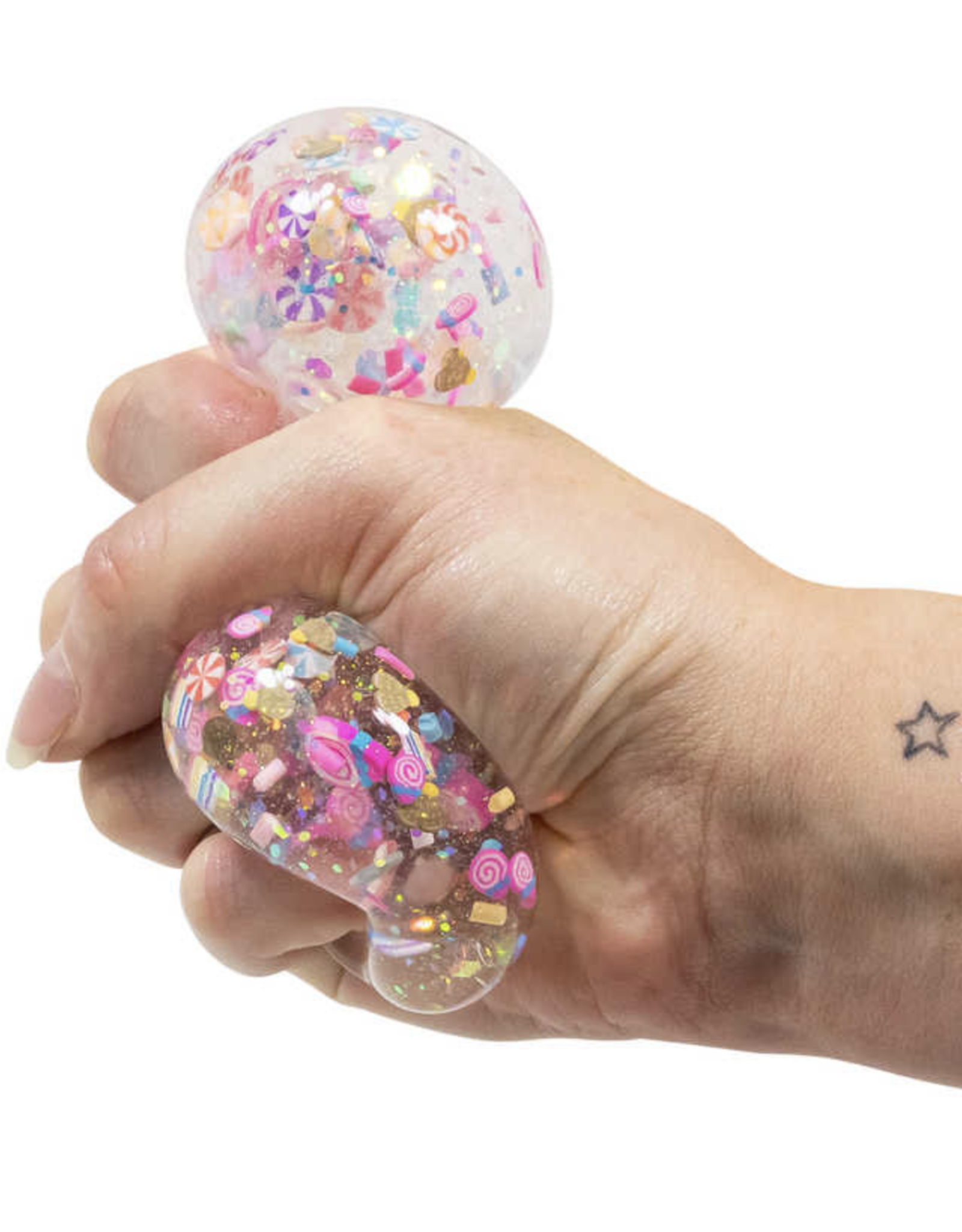 One For Fun Scrunchems Party Diddy Squish Balls - 3pk