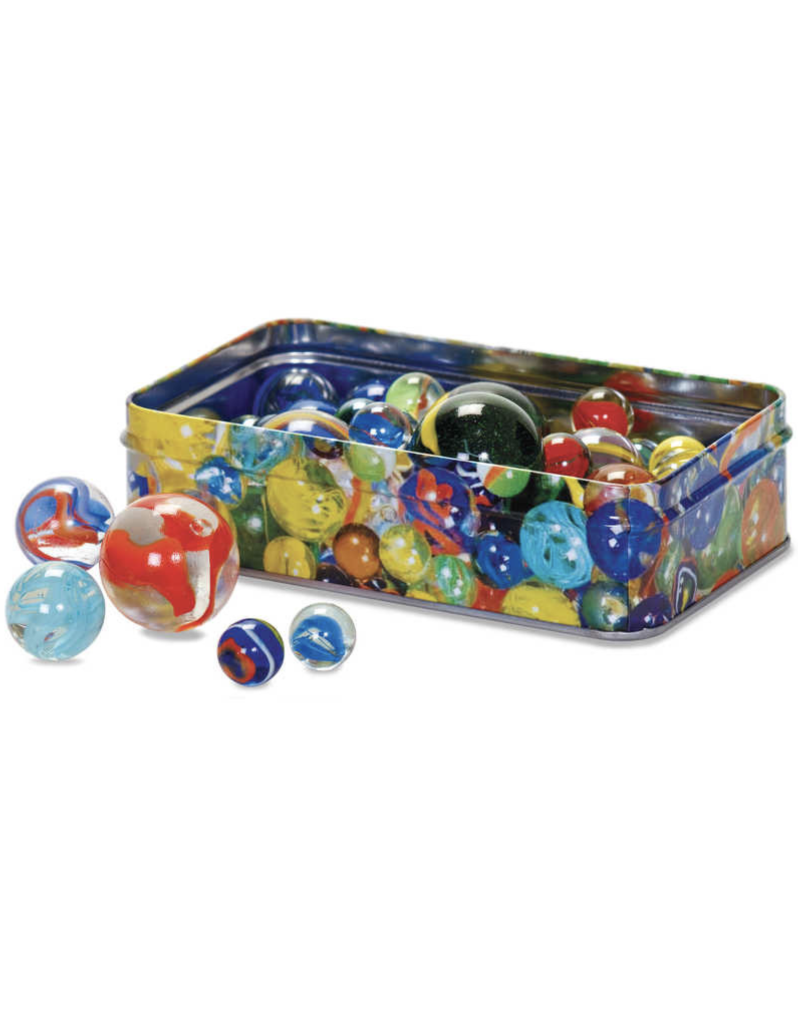 One For Fun Marbles In A Tin