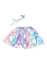 Great Pretenders Enchanted Unicorn Skirt & Wand Set Size 4-6
