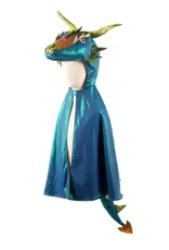Great Pretenders Emerald The Metallic Dragon Cape Size 5-6