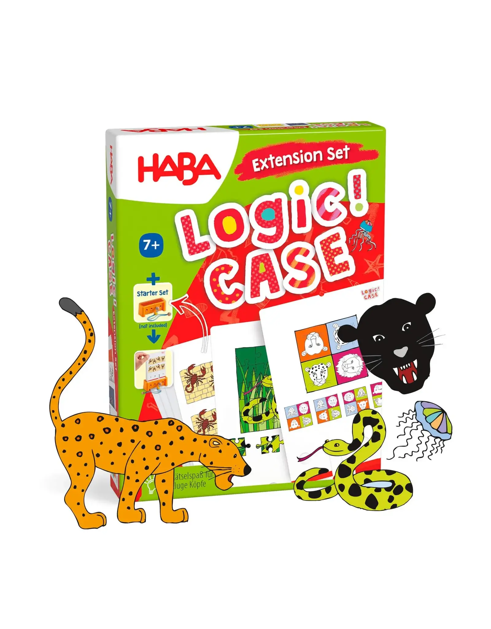 HABA Logic! CASE Extension Set Dangerous Animals